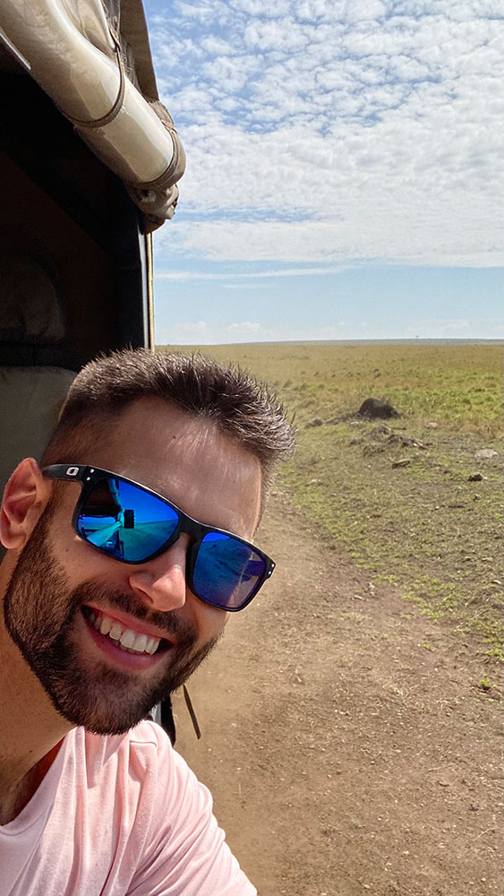 All smile Kenyan safari